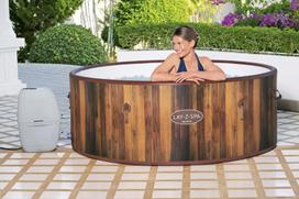 von von - Bestway sūkurinė vonia "Lay-Z-Spa HELSINKI", 5-7 asmenims - 13 nuotrauka