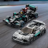 amg lego - LEGO SPEED CHAMPIONS Mercedes-AMG F1 W12 E Performance ir Mercedes-AMG Project One 76909 - 6 nuotrauka