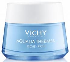 vichy kremas eurovaistine - VICHY AQUALIA THERMAL RICH, drėkinamasis veido kremas, 50 ml - 1 nuotrauka