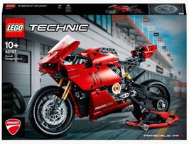 motociklu modeliukai - LEGO Technic Ducati Panigale V4 R 42107 - 1 nuotrauka