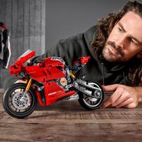 motociklu modeliukai - LEGO Technic Ducati Panigale V4 R 42107 - 3 nuotrauka