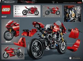motociklu modeliukai - LEGO Technic Ducati Panigale V4 R 42107 - 14 nuotrauka