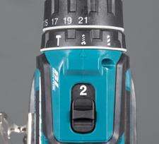 makita akumuliatoriniai suktuvai 18v - Makita DHP485RFJ - 4 nuotrauka