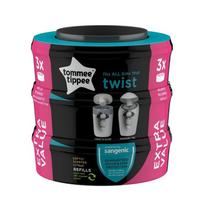tommee tippee sauskelniams - Tommee Tippee Sangenic Twist 85102201, 3 vnt. - 2 nuotrauka