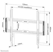wall mount tv -  Neomounts By Newstar WL30-550BL16, 40-75", 70 kg - 10 nuotrauka