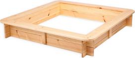Folkland Timber Sandbox with Foldable Lid 1200x200x1200mm