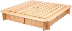smelio deze - Folkland Timber Sandbox with Foldable Lid 1200x200x1200mm - 3 nuotrauka