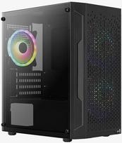 mini kompiuterus - Aerocool Trinity Mini V2 Black - 1 nuotrauka