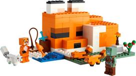 legajos - LEGO Minecraft Lapių buveinė 21178 - 3 nuotrauka