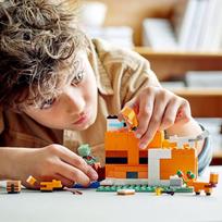 legajos - LEGO Minecraft Lapių buveinė 21178 - 6 nuotrauka