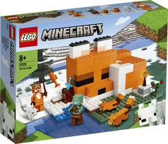 legajos - LEGO Minecraft Lapių buveinė 21178 - 9 nuotrauka