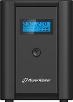 ups 600 w - UPS Power Walker Line-Interactive 1200VA 2x 230V PL,2x IEC C13,RJ11/RJ45,USB,LCD - 2 nuotrauka