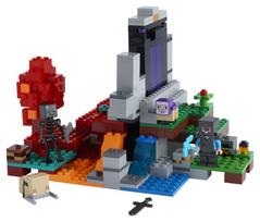 minecraft konstruktoriai - LEGO Minecraft The Ruined Portal 21172 - 8 nuotrauka