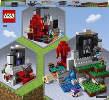 minecraft konstruktoriai - LEGO Minecraft The Ruined Portal 21172 - 10 nuotrauka