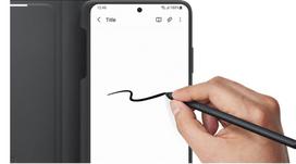 stilusas - Samsung S Pen Stylus skirtas Samsung Galaxy S21 Ultra (Black) - 4 nuotrauka
