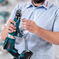 makita akumuliatoriniai suktuvai 18v - Makita DFS452ZJX3 - 2 nuotrauka