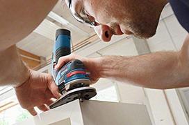 bosch 12v - Briaunų freza Bosch GKF 12V-8; 12 V; 2x3,0 Ah akum. - 3 nuotrauka