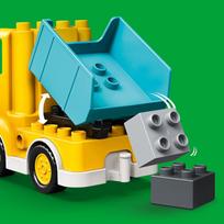 kastuvas vaikams - LEGO DUPLO Sunkvežimis ir vikšrinis ekskavatorius 10931  - 6 nuotrauka