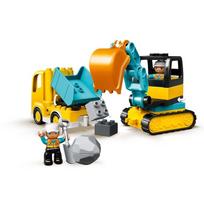 kastuvas vaikams - LEGO DUPLO Sunkvežimis ir vikšrinis ekskavatorius 10931  - 8 nuotrauka