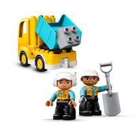 kastuvas vaikams - LEGO DUPLO Sunkvežimis ir vikšrinis ekskavatorius 10931  - 10 nuotrauka