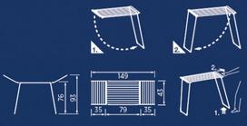 dziovykle leifheit - Leifheit Pegasus 120 Solid Compact - 5 nuotrauka