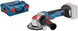 Bosch GWX 18V-10 SC, 125 mm + lagaminas (be akumuliatoriaus ir įkroviklio)