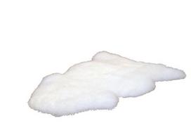avies kailis - Avies kailis MERINO M WHITE, 100 % kailio - 3 nuotrauka