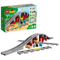 traukinio garso - LEGO DUPLO Traukinių tiltas ir bėgiai 10872 - 4 nuotrauka