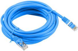 utp kabelis cat 6 - Laidas Lanberg PCF6-10CC Patchcord RJ45 Cat.6 FTP 10m Blue - 2 nuotrauka