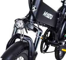 myatu - Elektrinis dviratis Myatu Electric Bicycle F0320MBL, 20", 25 km/h - 4 nuotrauka