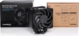 ausintuvai am4 - Noctua NH-U12A Chromax Black - 12 nuotrauka