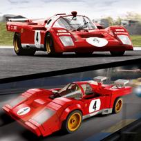 konstruktorius lego ferrari - LEGO Speed Champions 1970 Ferrari 512 M 76906 - 6 nuotrauka
