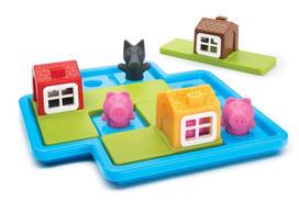 staliukas mazas - SMART GAMES žaidimas Trys maži paršiukai, SG023 - 3 nuotrauka