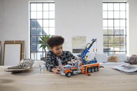 lego technic - LEGO TECHNIC Sunkiasvoris vilkikas 42128 - 4 nuotrauka