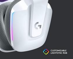logitech ausin - Logitech G733 Lightspeed RGB White (Baltos) - 4 nuotrauka
