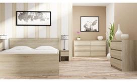 naktinis staliukas malwa - Top E Shop M2 Malwa Night Stand Sonoma Oak - 2 nuotrauka