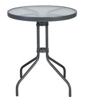 bistro staliukas - Lauko stalas Home4you Bistro Grey, 60 x 60 x 70 cm - 1 nuotrauka