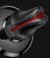 magnetic baseus - Baseus Magnetic Air Vent Car Holder Black - 13 nuotrauka