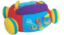 muzikinis centras - PLAYGRO minkštas muzikinis automobilis, 0186362 - 2 nuotrauka