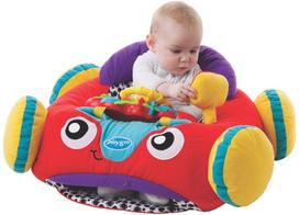 muzikinis centras - PLAYGRO minkštas muzikinis automobilis, 0186362 - 5 nuotrauka