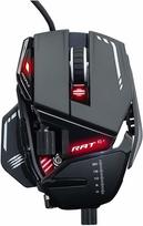 mad catz - Mad Catz R.A.T. 8+ Optical Gaming Mouse Black (Juoda) - 2 nuotrauka