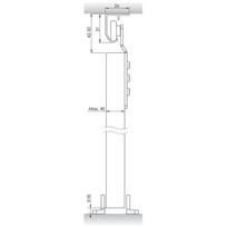 begeliai stumdomoms durims - Rinkinys stumdomoms durims Helaform 10302, 1.2 m - 3 nuotrauka