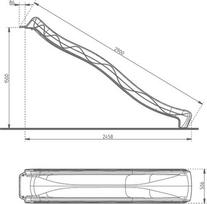 ciuozykla 290 - SN Outdoor Slider Blue 2.9m - 7 nuotrauka