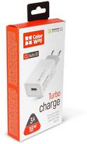 greitas pakrovejas - ColorWay Quick Charge 3.0 Charger CW-CHS013Q-WT - 4 nuotrauka