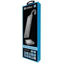 docking - Sandberg USB-C 10-in-1 Docking Station - 3 nuotrauka