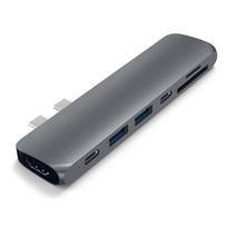 hdmi type c laidas - Satechi USB-C Pro Hub with 4K HDMI 85W - 2 nuotrauka