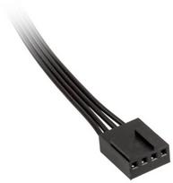 pwm kabelis - Kabelis Kolink 1-3 PWM Fan Splitter PGW-AC-KOL-048, juoda, 0.35 m - 4 nuotrauka