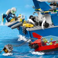 lego vaikams - LEGO City Police patrulių valtis 60277 - 5 nuotrauka