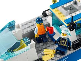 lego vaikams - LEGO City Police patrulių valtis 60277 - 15 nuotrauka