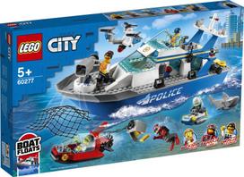lego vaikams - LEGO City Police patrulių valtis 60277 - 18 nuotrauka
